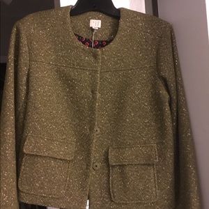 A New Day Tweed Look Suit Jacket- NWT Sz 12